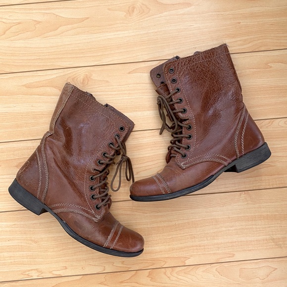steve madden troopa cognac